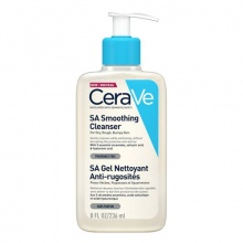 CeraVe SA Смягчающий очищающий гель для сухой,огрубевшей и неровной кожи 236мл