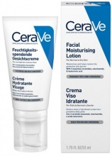 CeraVe лосьон для лица увлажняющий  для нормальной  и сухой кожи 52 мл