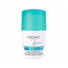 VICHY Deodorant Anti-Traces - шариковый дезодорант против пятен на одежде. 48 часов