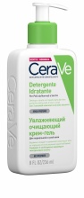 CeraVe крем-гель для лица и тела увлажняющий и очищающий для нормальной и сухой кожи 236 мл