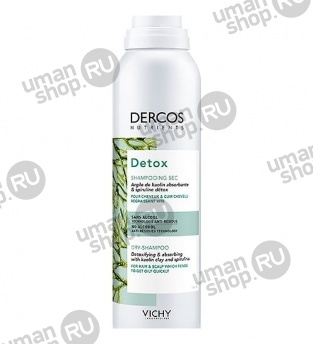 VICHY Dercos Nutrients Detox Dry Shampoo Сухой шампунь для чувствительной кожи головы фото 1778