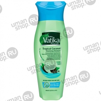 Шампунь  Кокос Dabur Vatika  200 мл. фото 1159