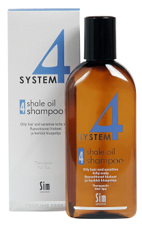 SYSTEM 4 Терапевтический шампунь №4 для жирной чувствительной раздраженной кожи головы 215 мл фото 1735