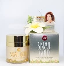 Антивозрастной крем с улиткой Snail Gold Cathy Doll 50 гр фото 1085