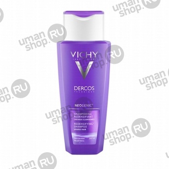 VICHY DERCOS Neogenic Shampoo Шампунь для повышения густоты волос 200 мл фото 1782