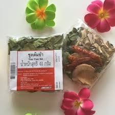 Набор засушенных тайских пряностей для приготовления знаменитого тайского супа Том Ям фото 1129
