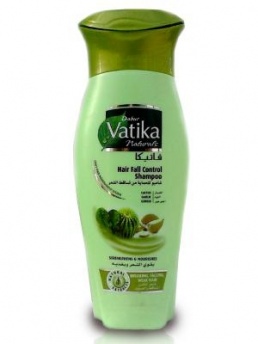 Шампунь против выпадения волос с экстрактами рукколы, чеснока и кактуса Dabur Vatika  200 мл. фото 1158