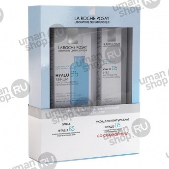 La Roche-Posay Промо набор HYALU B5 сыворотка 30 мл+ HYALU B5  для глаз 15 мл фото 1665