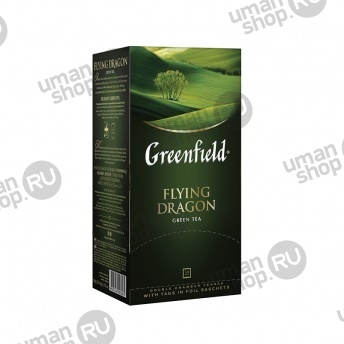 Чай зеленый GREENFIELD Flying Dragon, 25 пакетиков фото 1802
